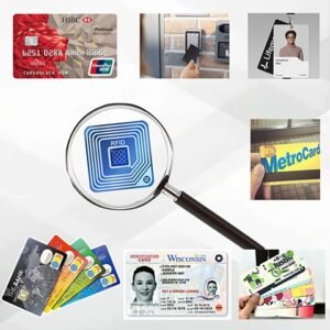 Proximity cards, bank cards, RFID tags customization