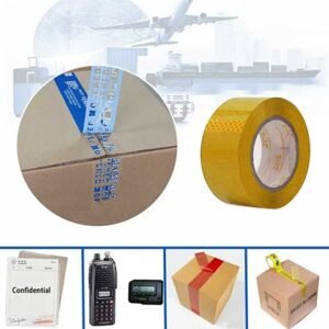 Anti-tamper tape to prevent goods from being opened during transportation, customized tape